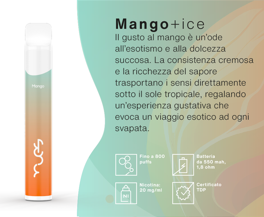 Sigaretta elettronica usa e getta 800 tiri