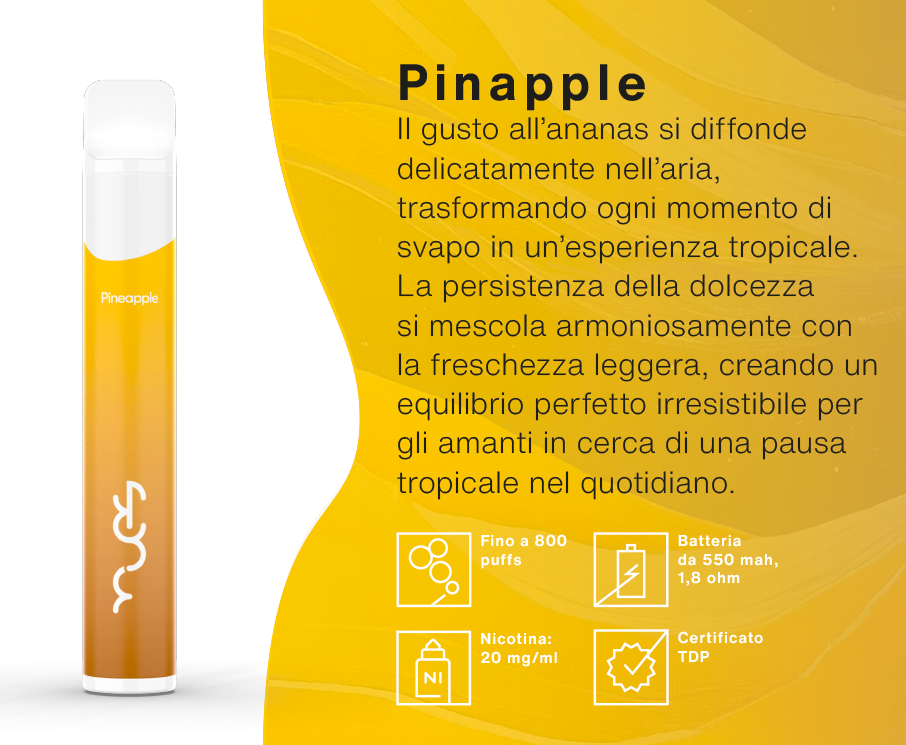 Sigaretta elettronica usa e getta 800 tiri